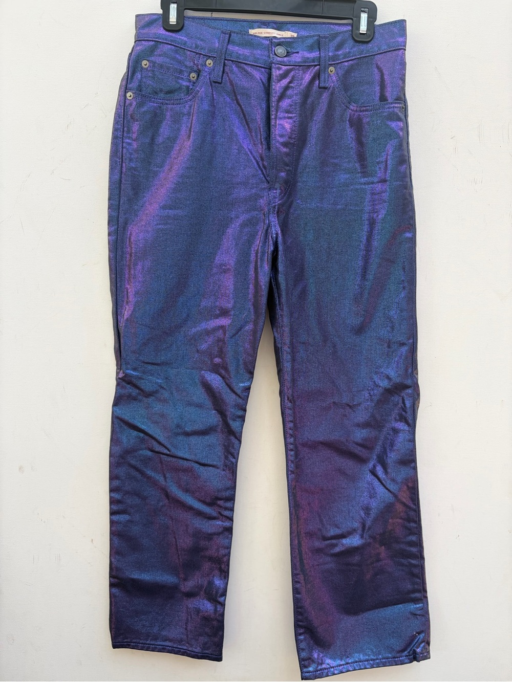 Levis Candy Coated Ribcage Straight Ankle Jeans